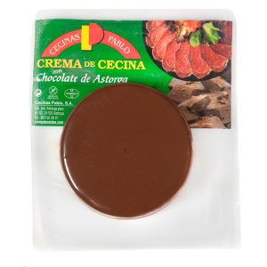 crema de cecina y chocolate