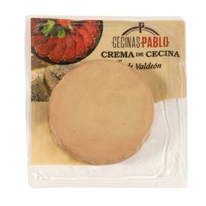 crema de cecina y queso