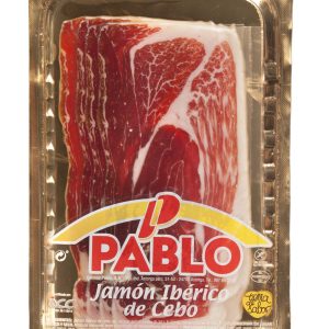 jamón loncheado ibérico de cebo